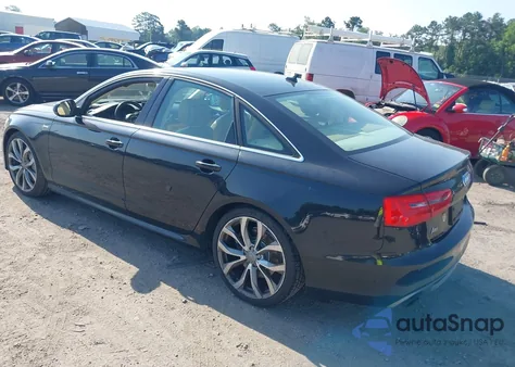 2012 Audi A6 Prestige из США, поврежденный, VIN WAUJGAFC1CN095650